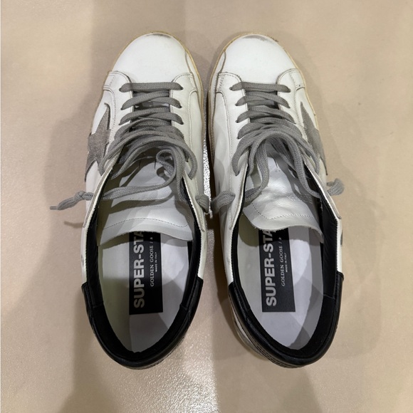Golden Goose Super-star Black Heel Tab - Picture 3 of 11